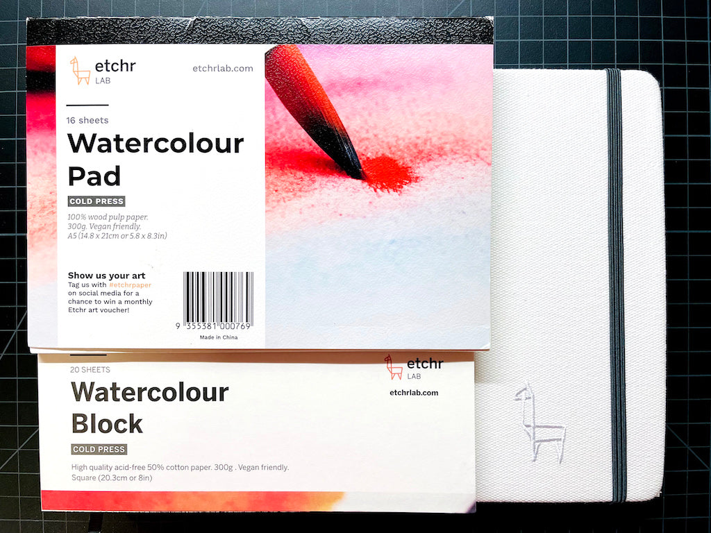 Consider Experimenting With Watercolor Paper if You're at Home