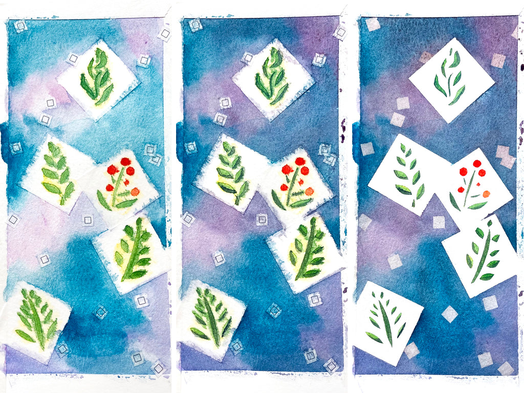 Masking Tape and Watercolor Tips 