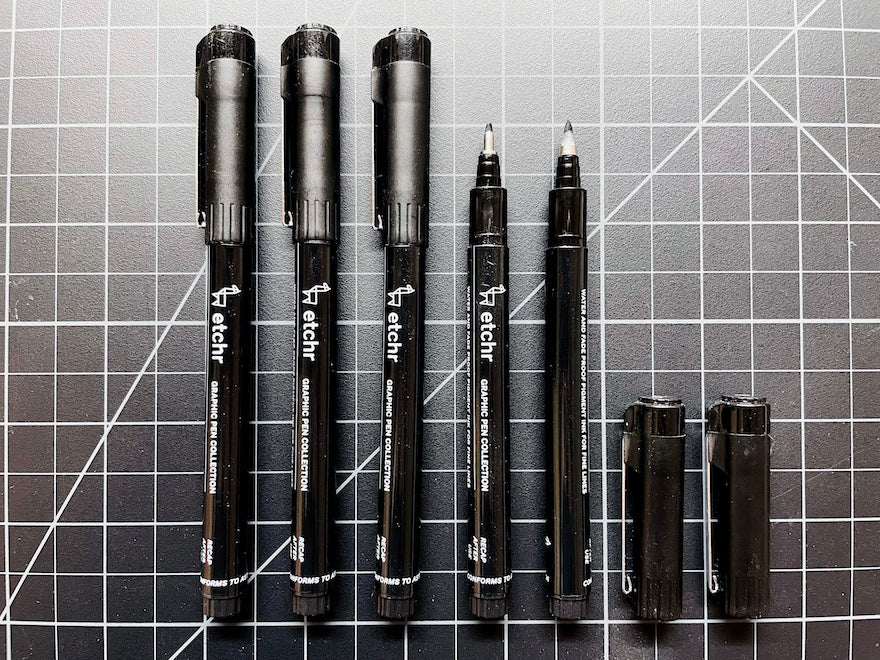 Graphic Pens 101 – Etchr Lab