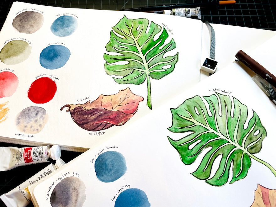 Watercolour vs Gouache vs Acrylic: What's the Difference? – Etchr Lab