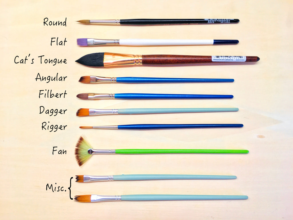 Value Paint Brushes for Kids  Value painting, Block painting