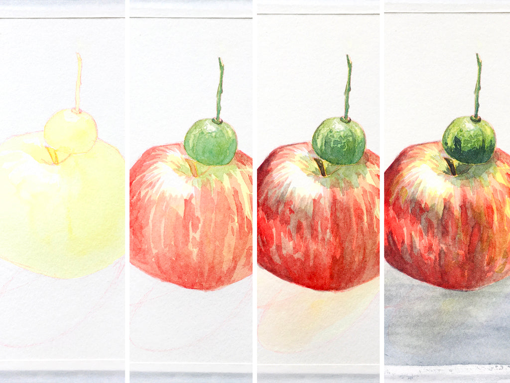 Watercolor Glazing Charts for Artists
