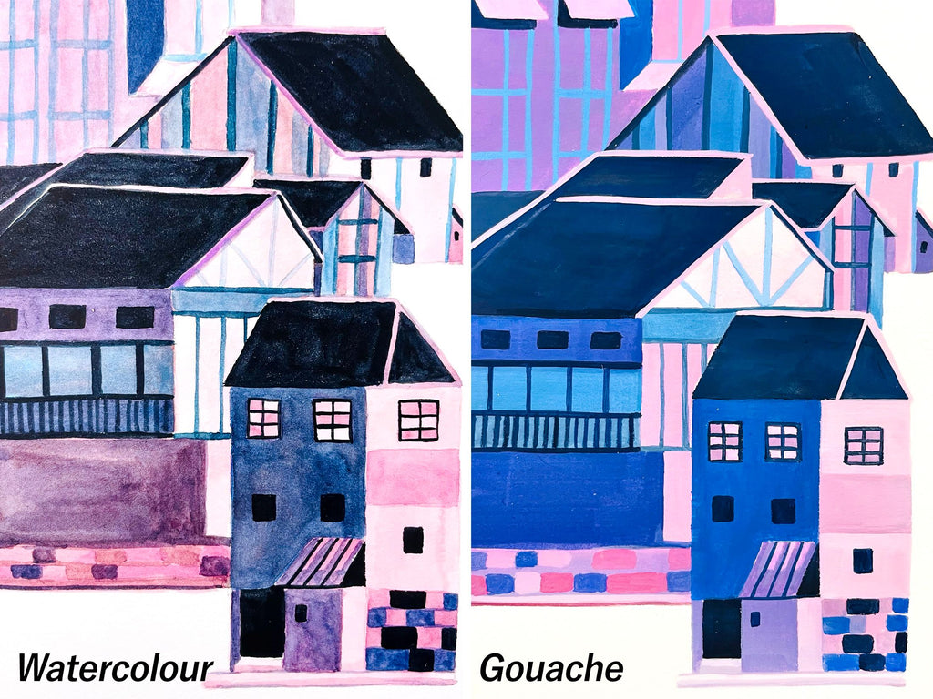 Watercolour vs. Gouache: What's The Difference? – Etchr Lab