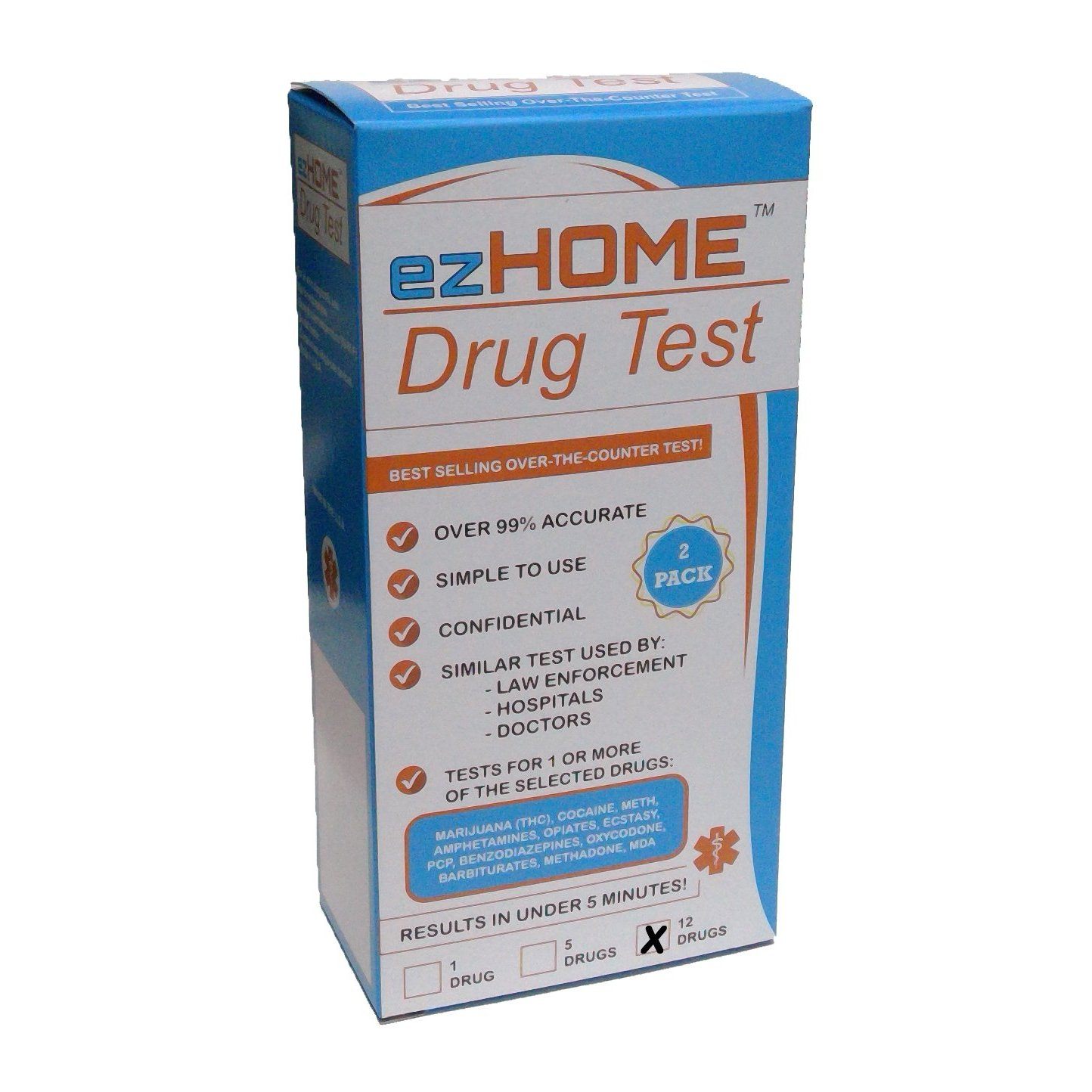 EZ Home Drug Test 12 Drug Test