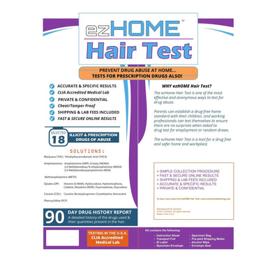Load image into Gallery viewer, ezHOME Hair Test - Countrywide Testing