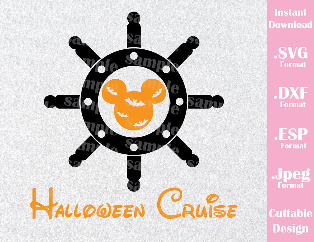 Download Halloween Cruise Mickey Ears Halloween Inspired Cutting File in SVG, E - Ideas with love