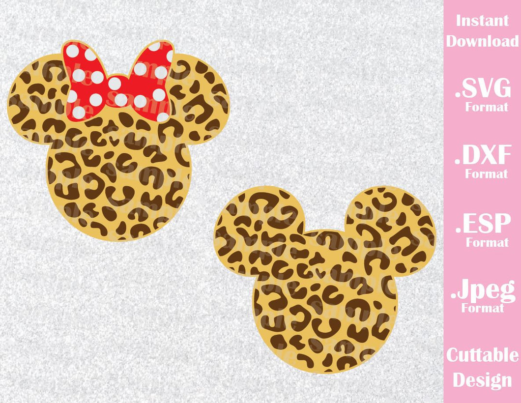 Download Animal Kingdom Mickey And Minnie Ears Animal Print Inspired Cutting Fi Ideas With Love