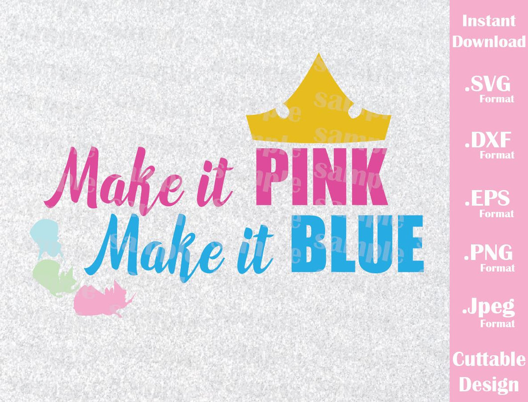 Sleeping Beauty Aurora Quote Make It Pink Blue Inspired Cutting File Ideas With Love