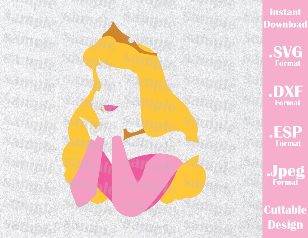 Download Aurora Princess Inspired Cutting File in SVG, EPS, DXF and ...