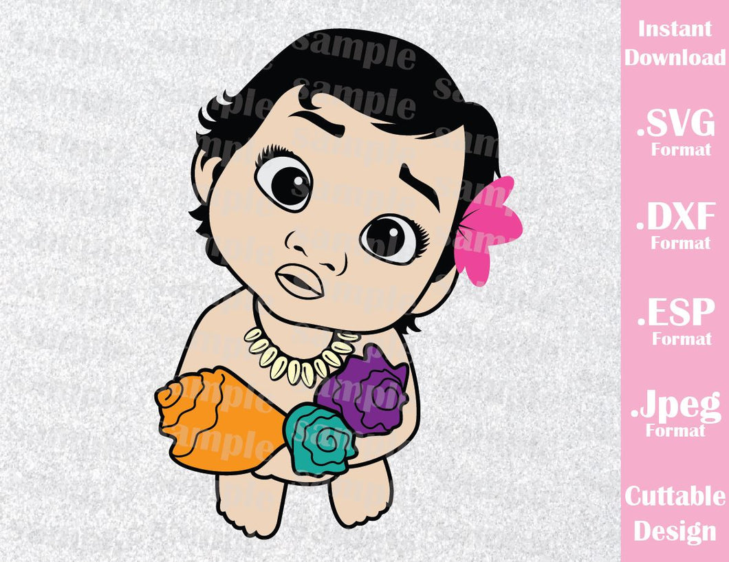 Download Princess Moana Baby Birthday Girl Inspired Family Vacation ...