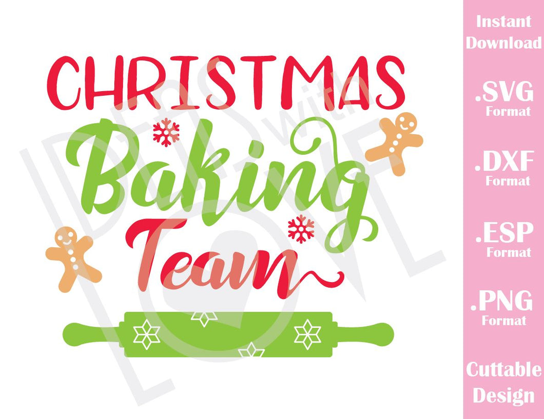Download Christmas Baking Team Quote Family Vacation Cutting File ...
