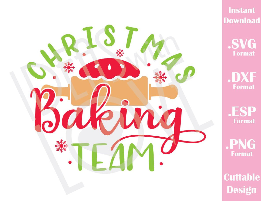 Download Christmas Baking Team Quote Family Vacation Cutting File ...