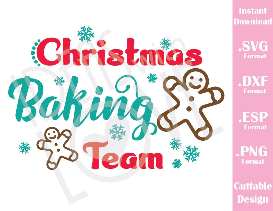 Download Christmas Baking Team Quote Family Vacation Cutting File ...