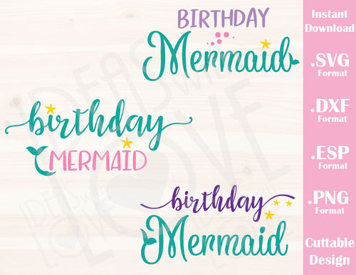 Download Svg Tagged Mermaid Birthday Ideas With Love