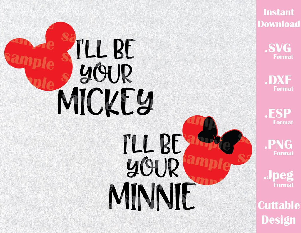 Download Mickey and Minnie Ears, Couple I'll Be Your, Inspired ...