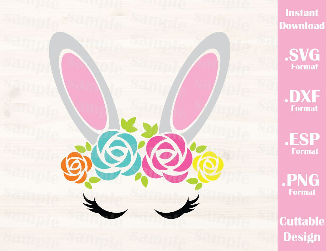 Download Easter Bunny Girl, Baby, Kid, Cutting File in SVG, ESP ...