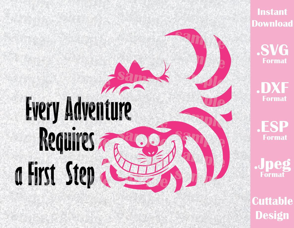 Download Cheshire Cat Alice in Wonderland Inspired Cutting File in ...