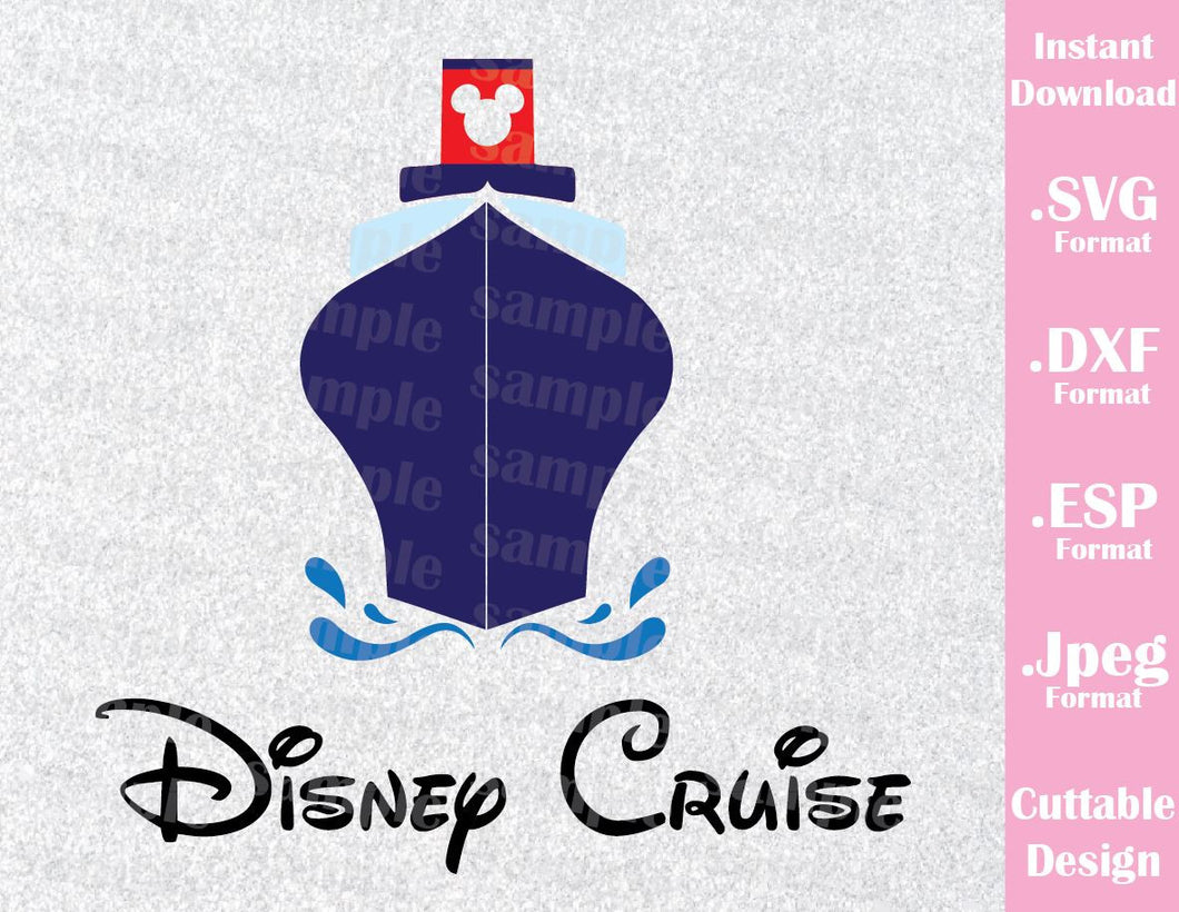 Download Mickey Ears Cruise Inspired Cutting File in SVG, ESP, DXF ...
