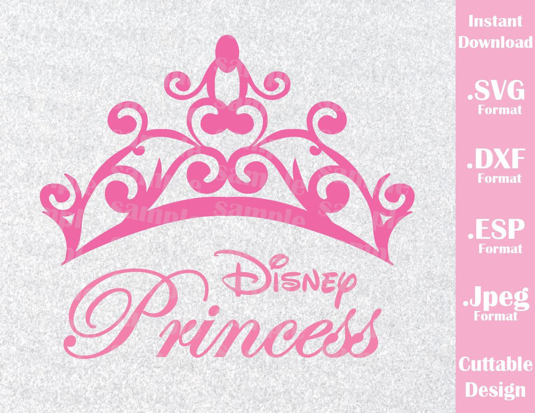 Download Princess Crown Inspired Cutting File In Svg Esp Dxf And Jpeg Format Ideas With Love