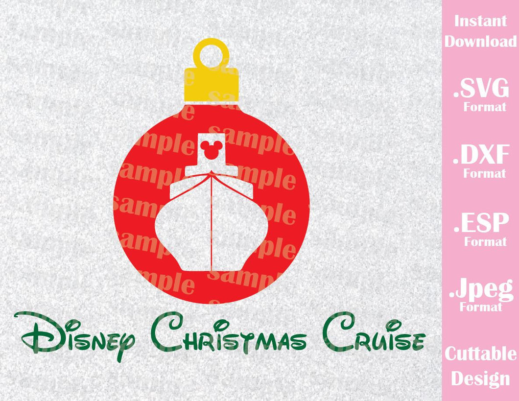 Download Cruise Christmas Ornament Mickey Ears Vacation Inspired ...