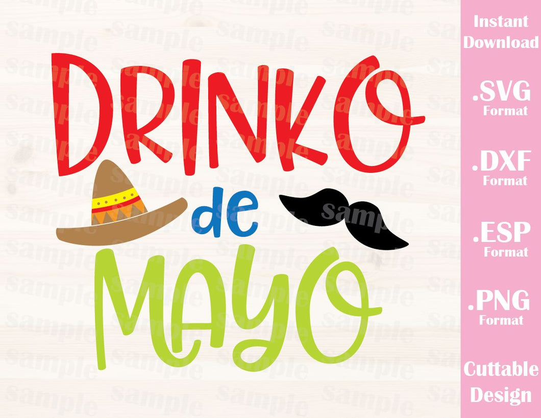 Download Cinco de Mayo Quote, Drinko de Mayo, Cutting File in SVG ...