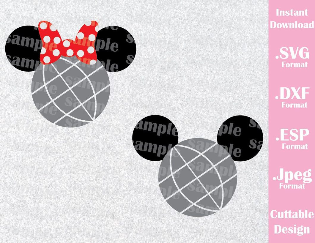 Download Epcot Park Mickey and Minnie Ears Inspired Family Vacation ...