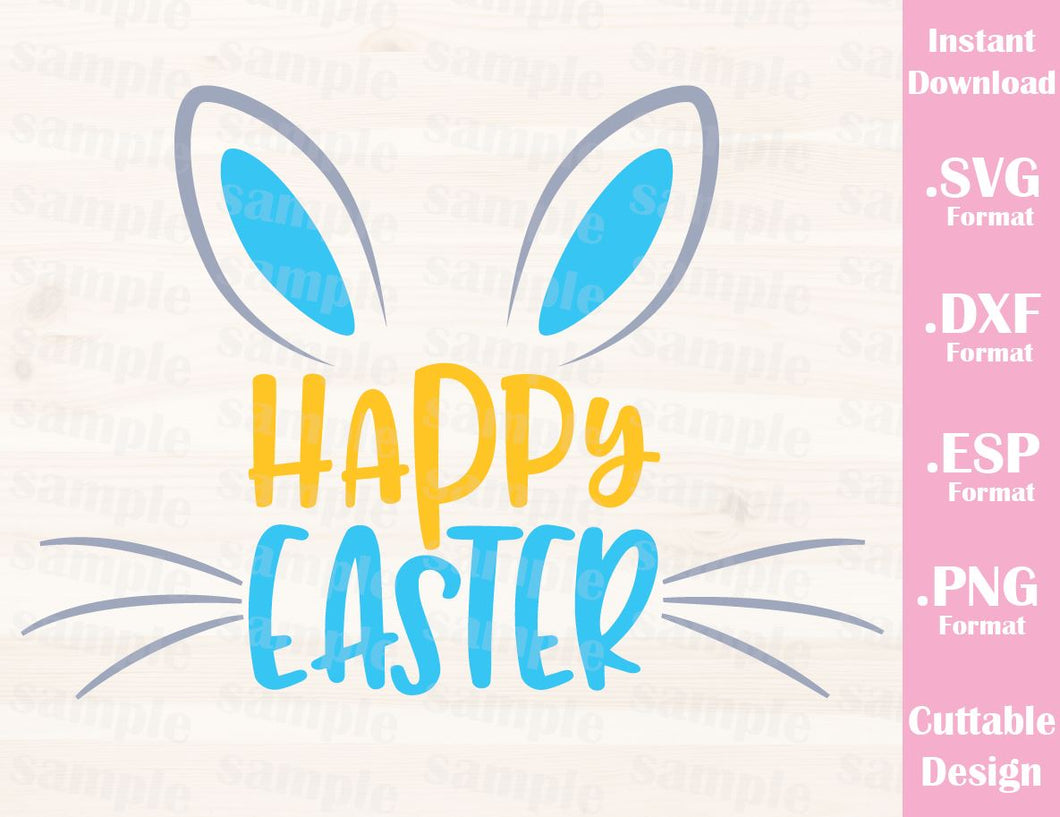 Download Easter Quote, Happy Easter, Bunny, Baby Kid, Cutting File ...