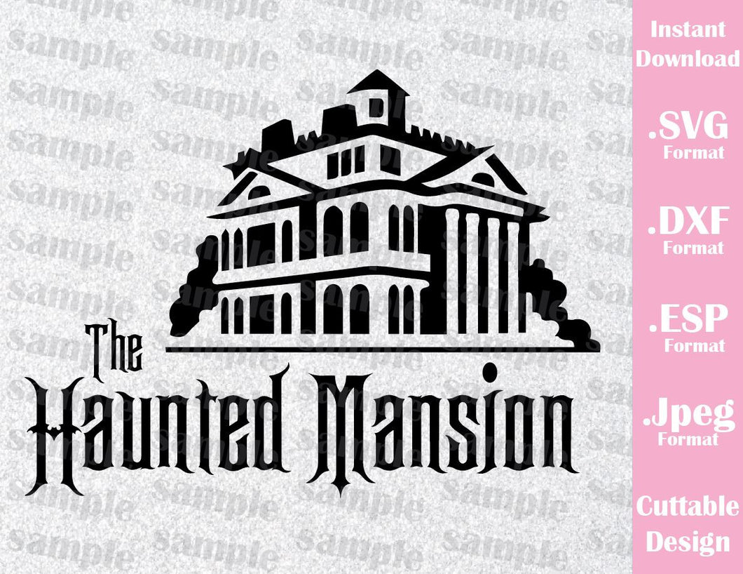 Download The Haunted Mansion Inspired Cutting File in SVG, EPS, DXF ...
