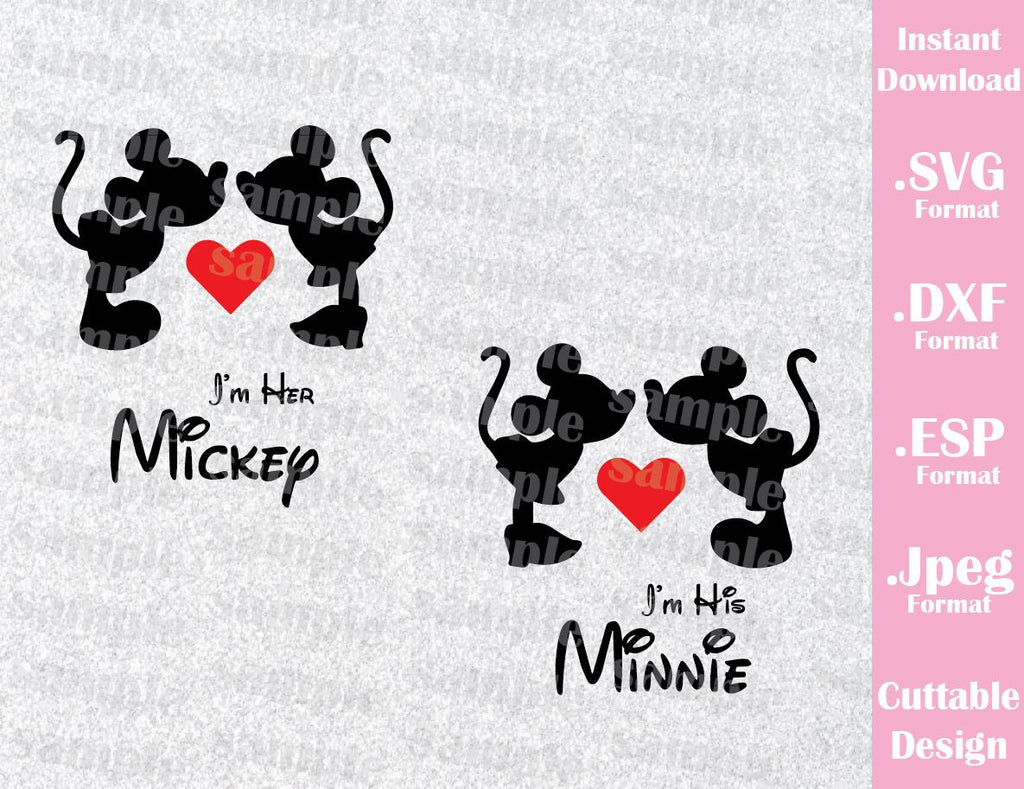 Download Mickey and Minnie Her Mickey His Minnie Couple Inspired ...