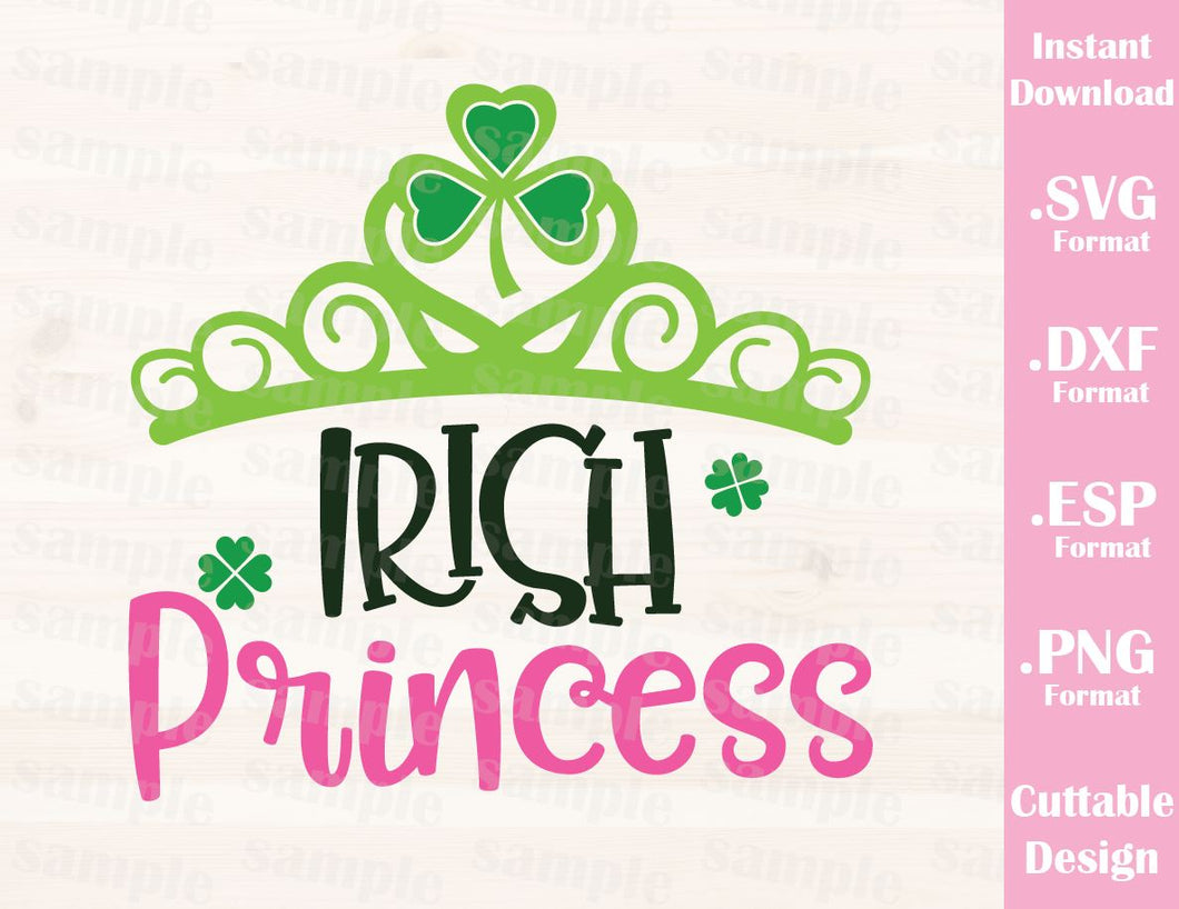 Download St Patrick S Day Quote Irish Princess Baby Kid Cutting File In Sv Ideas With Love