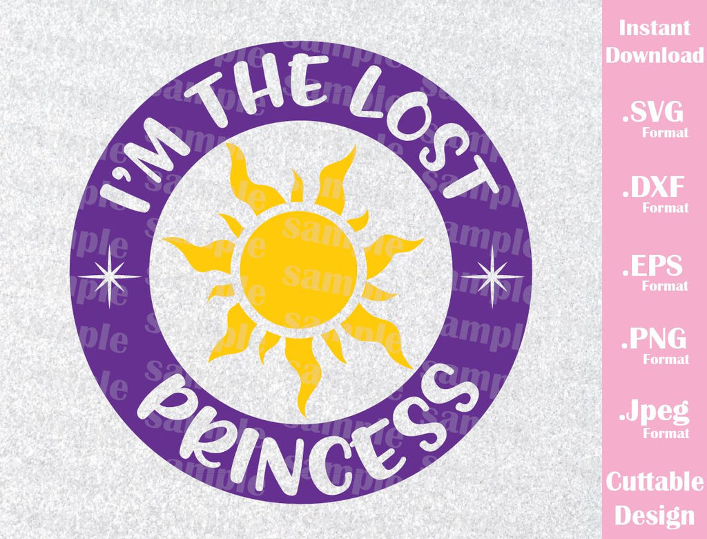 Download Rapunzel Inspired Quote, I'm the Lost Princess Cutting ...