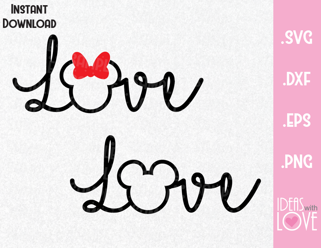 Free Free 337 Svg Mickey E Minnie Love Png SVG PNG EPS DXF File