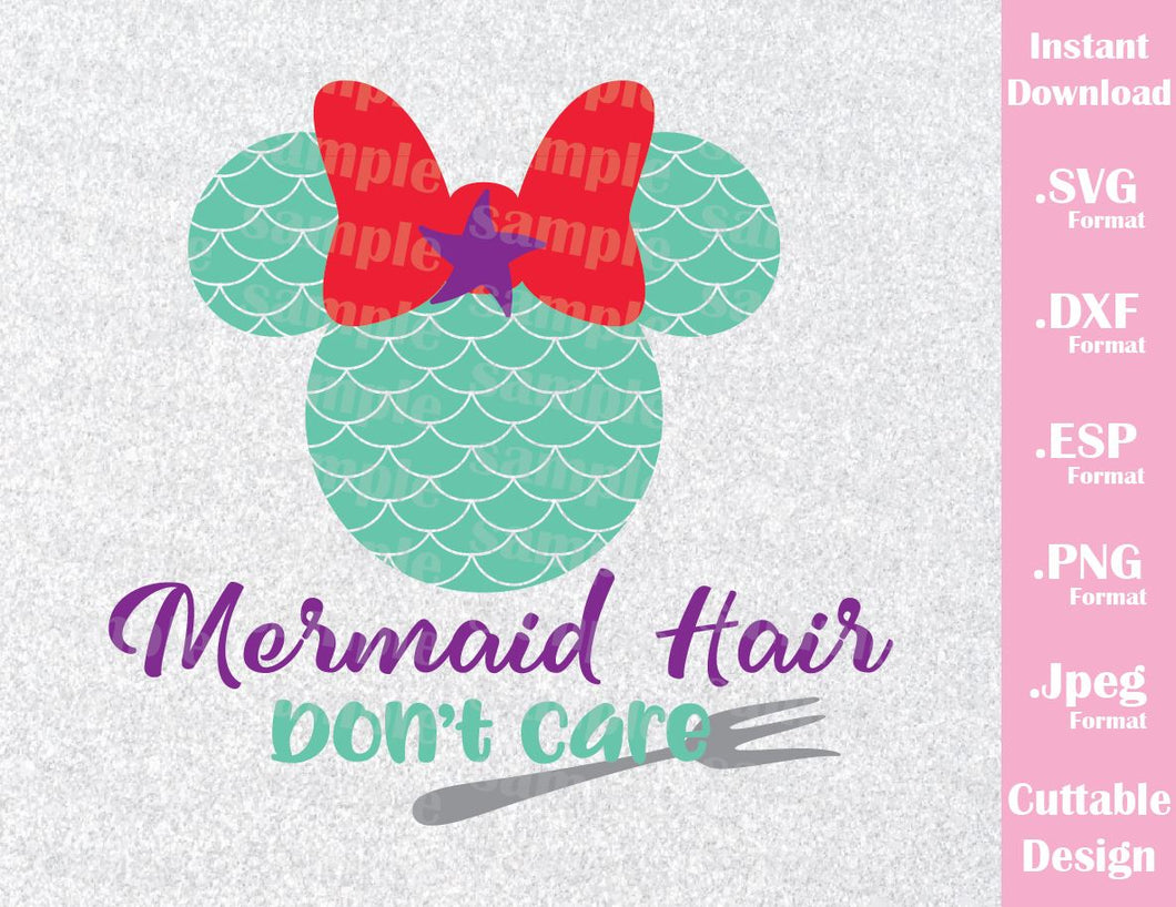 Download Princess Ariel Mickey Ears, Mermaid Hair Don't Care ...