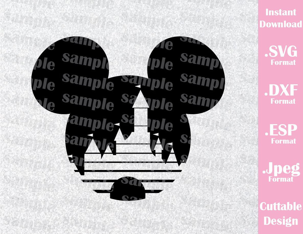 Free Free 176 Disney Castle With Mickey Ears Svg SVG PNG EPS DXF File
