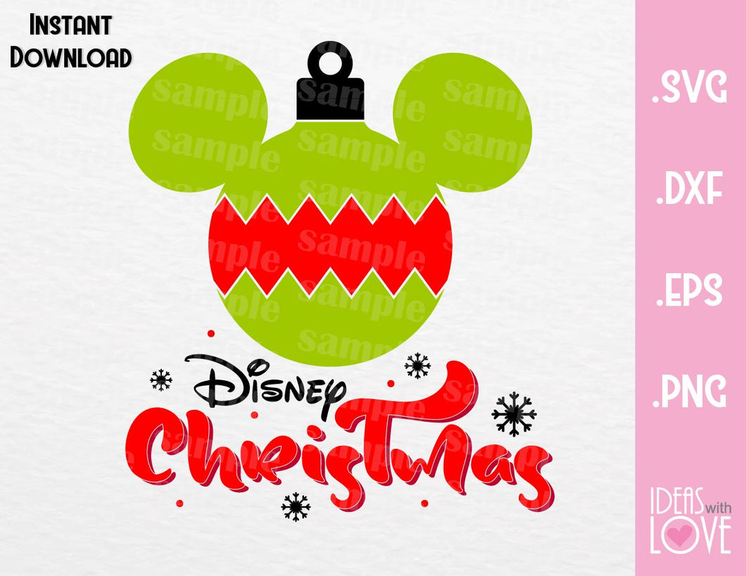 Free Free 218 Disney Christmas Ornament Svg SVG PNG EPS DXF File