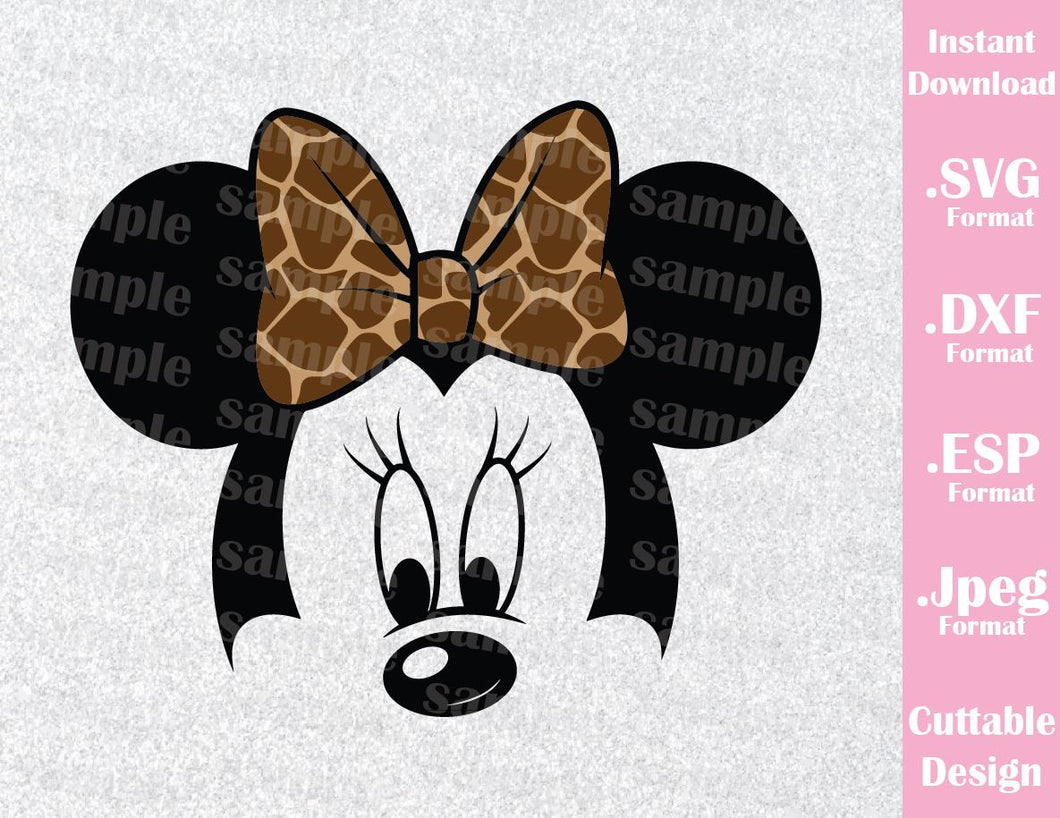 Download Animal Kingdom Minnie Ears Safari Bow Inspired Svg Eps Dxf And Jpeg Ideas With Love