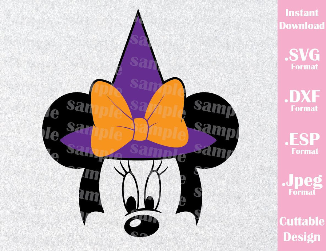 Download Minnie Hat Ears Halloween Vacation Inspired Cutting File ...