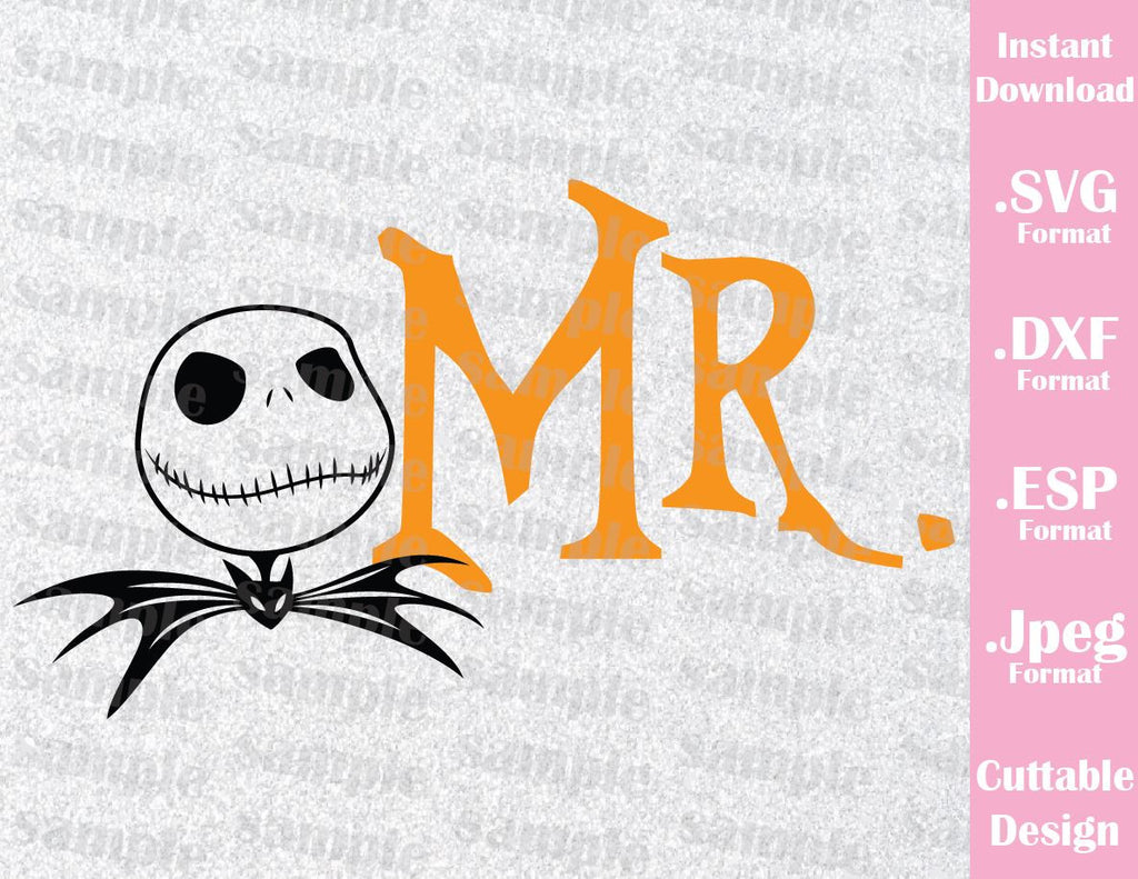 Download Jack Mr. Quote Halloween Inspired Cutting File in SVG, EPS ...