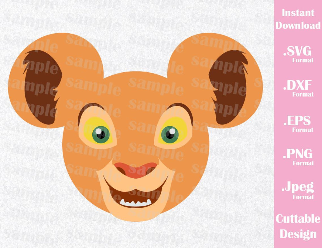 Download Lion King Nala Mickey Ears Inspired Cutting File In Svg Esp Dxf Png Ideas With Love