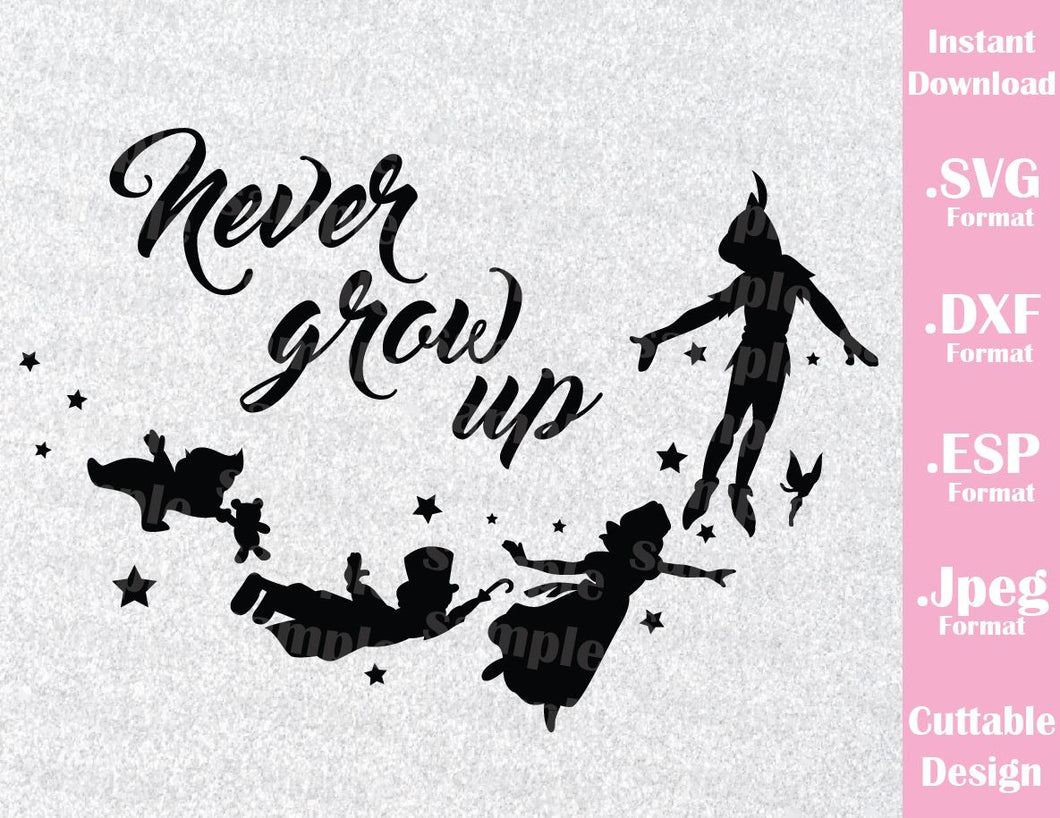 Free Free 272 Disney Svg Never Grow Up SVG PNG EPS DXF File