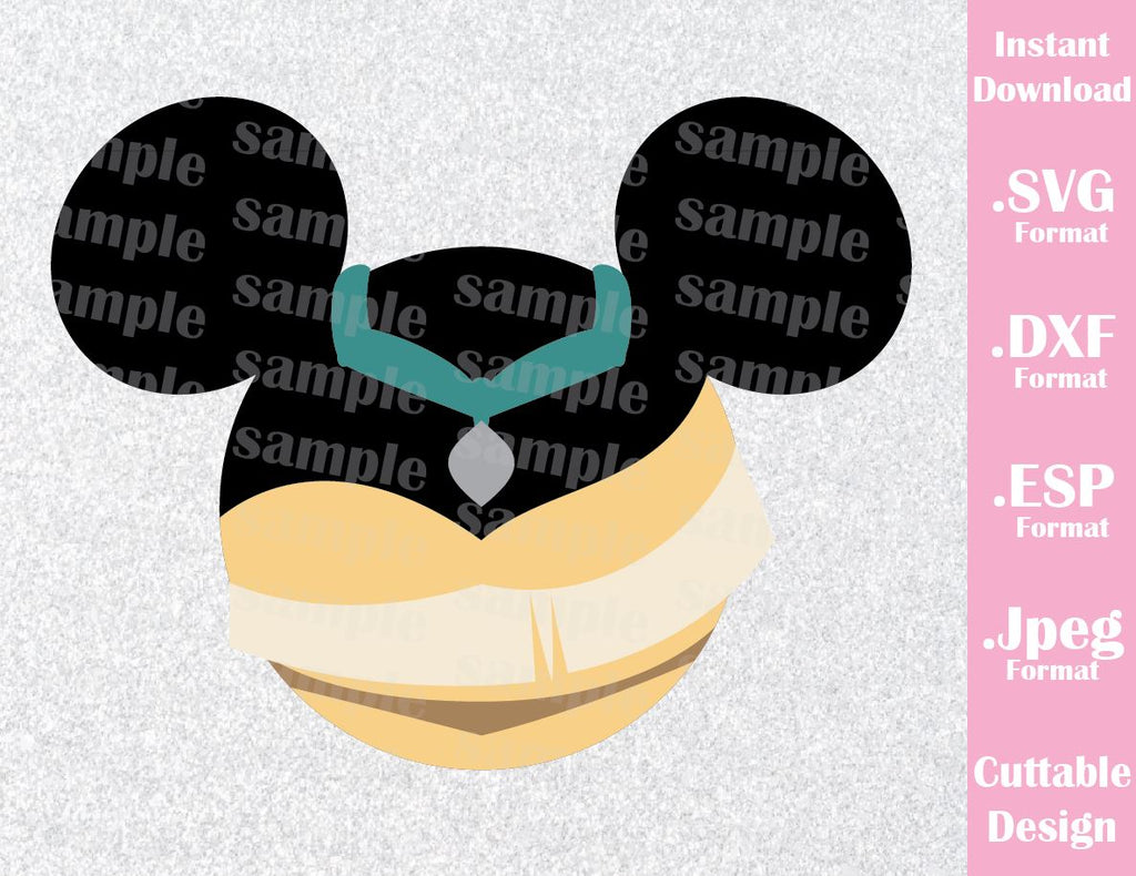 Download Princess Pocahontas Mickey Ears Inspired Cutting File in ...