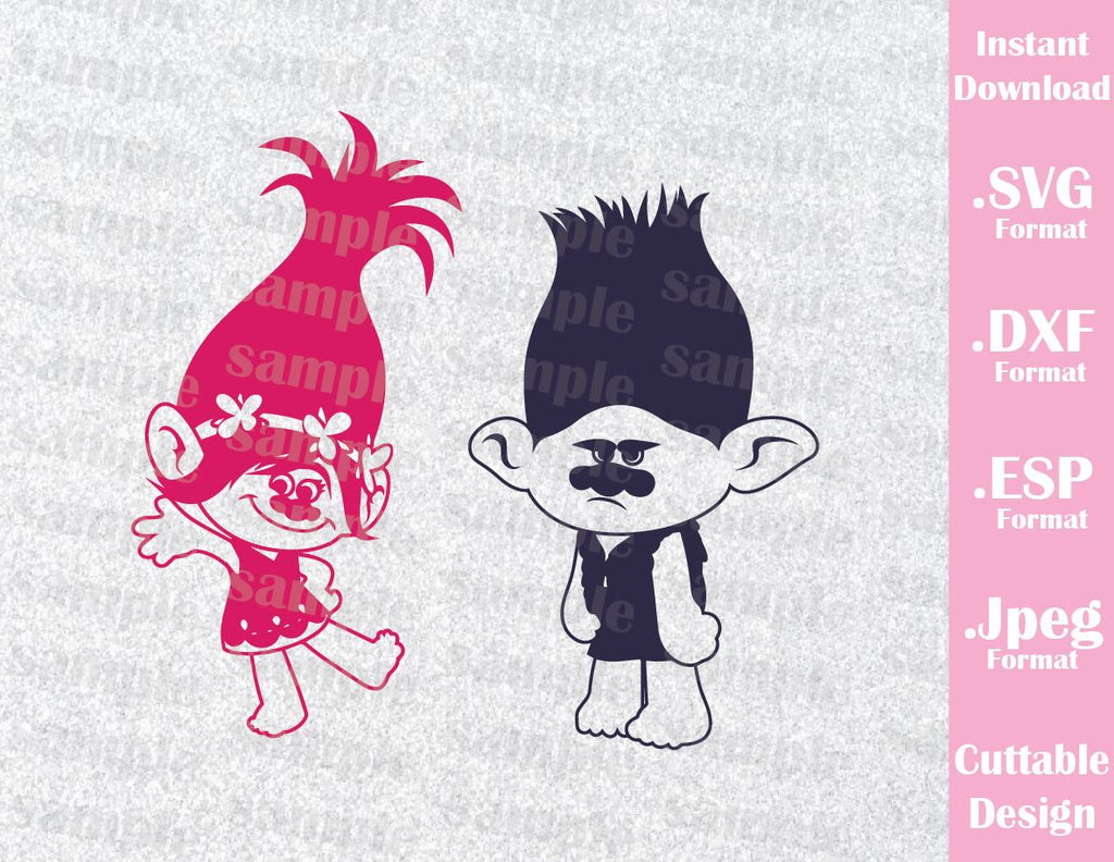Download Trolls Hair Kids Characters Princess Poppy and Branch ...
