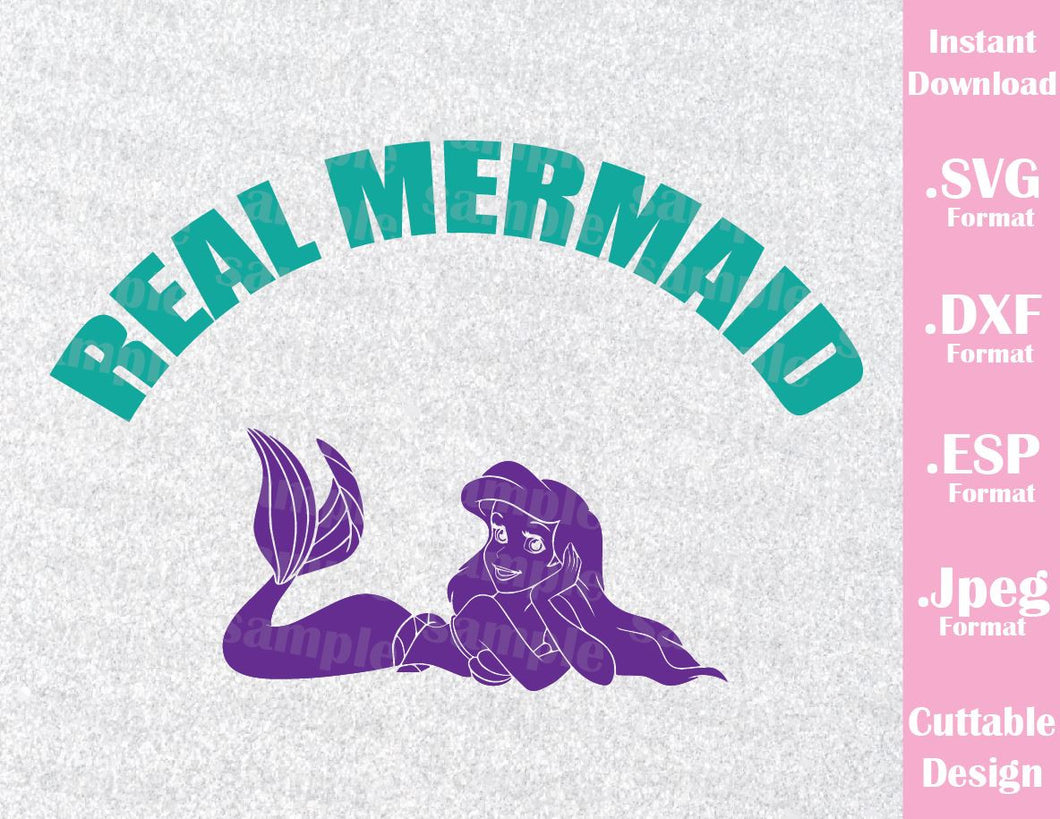 Download Little Mermaid Inspired Quote, Real Mermaid Cutting File ...