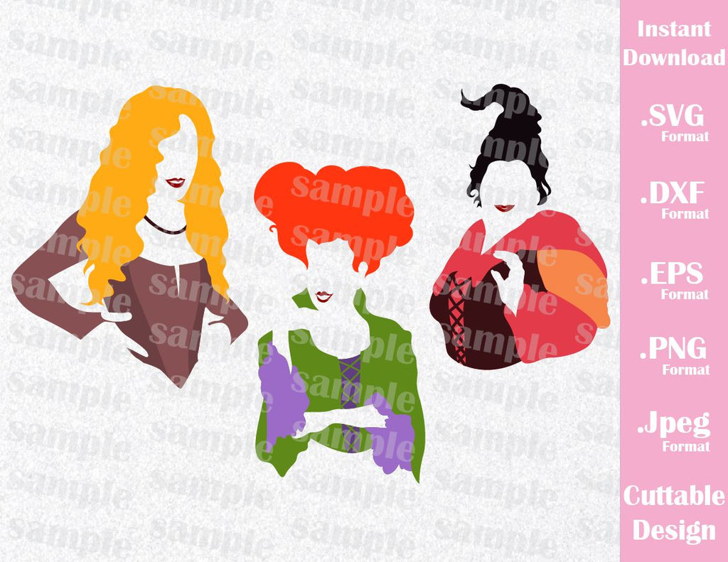 Hocus Pocus Sanderson Witches, Mary, Winnie, Sarah Halloween Inspired