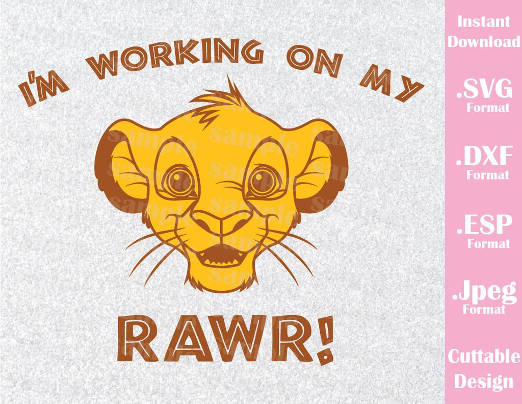 Lion King Animal Kingdom Simba Cub Quote Inspired Cutting ...
