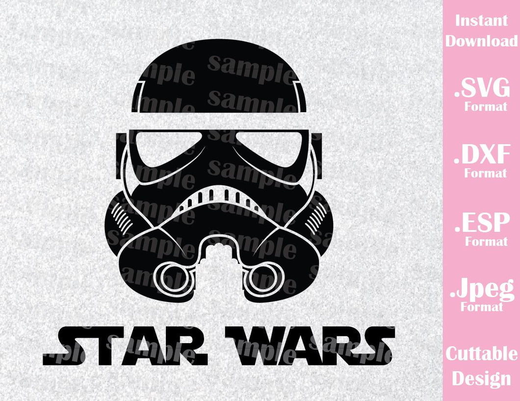 Download Stormtrooper Star Wars Inspired Cutting File in SVG, ESP ...