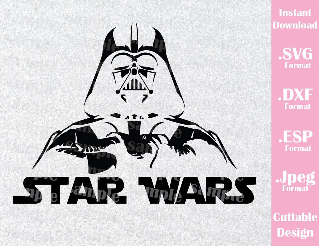 Download Darth Vader Star Wars Inspired Cutting File in SVG, ESP ...