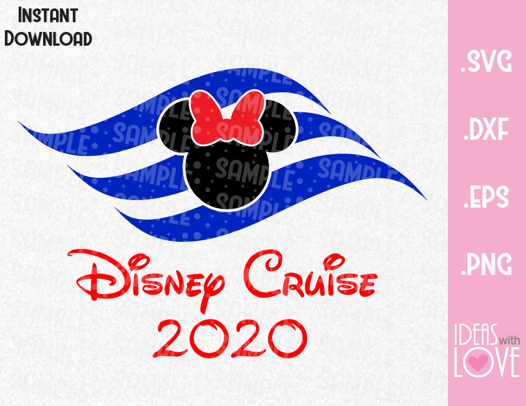Download Cruise Inspired Minnie Ears 2020 Vacation SVG, EPS, DXF ...
