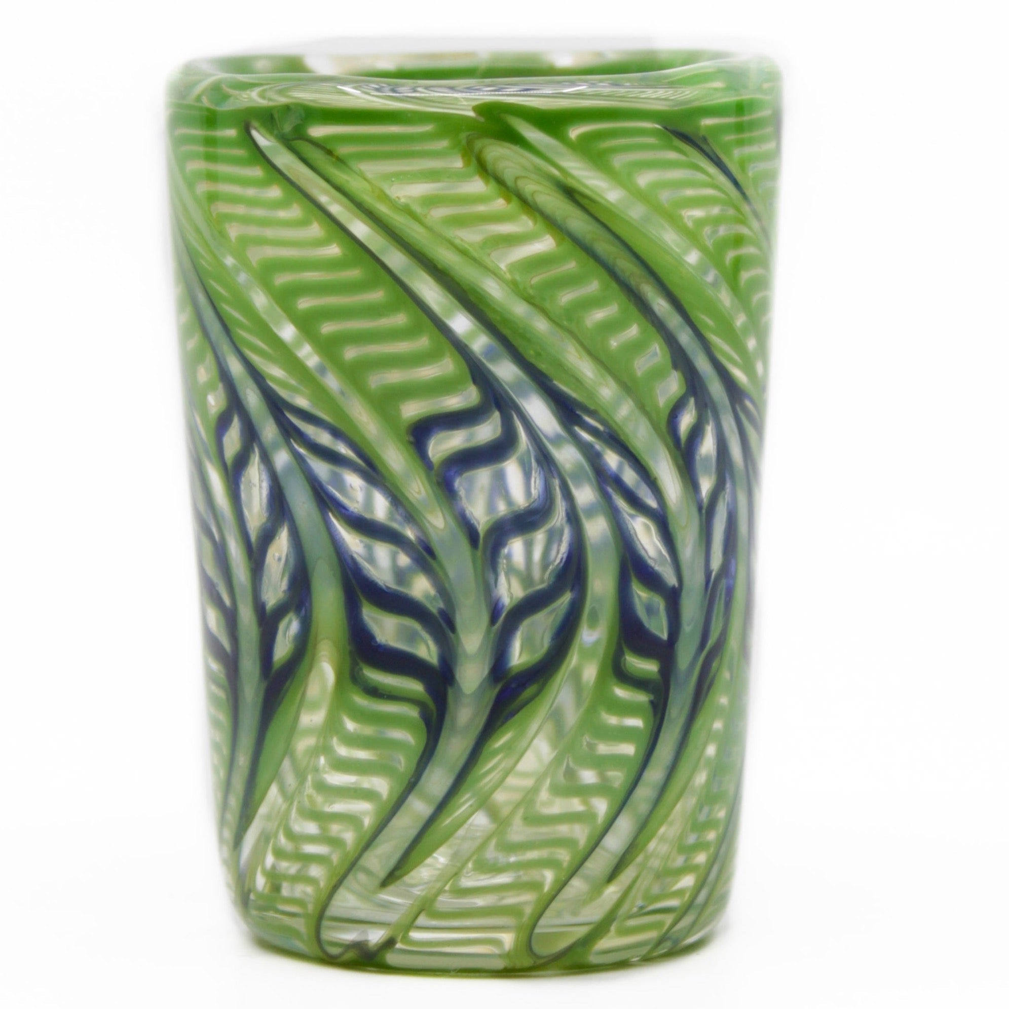 Emerald Wrap & Rake Shot Glass - Drinking Vessels