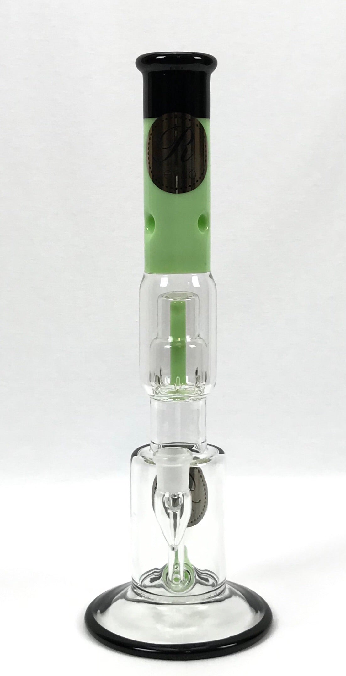 Rehab Glass Dual Cut Inline to V Cut Showerhead